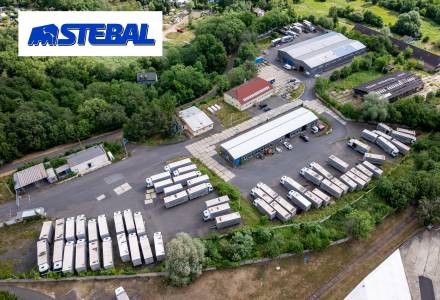                                     Prodej spedičního areálu s užitnou plochou 3.047 m2, pozemky celkem 23.358 m2, z majetku STEBAL logistic, spol. s r.o., Dubí
                                