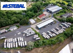 Prodej spedičního areálu s užitnou plochou 3.047 m2, pozemky celkem 23.358 m2, z majetku STEBAL logistic, spol. s r.o., Dubí