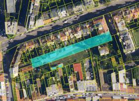 Prodej stavebního pozemku určeného k developerskému záměru, pozemky celkem 2.919m2, ul. Slepá - Merhautova, centrum Brna