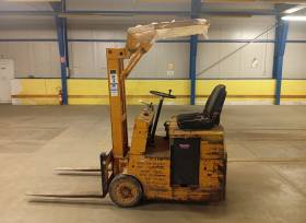 Vysokozdvižný elektrický vozík BALKANCAR, nosnost 1000 kg, rok výroby 1976