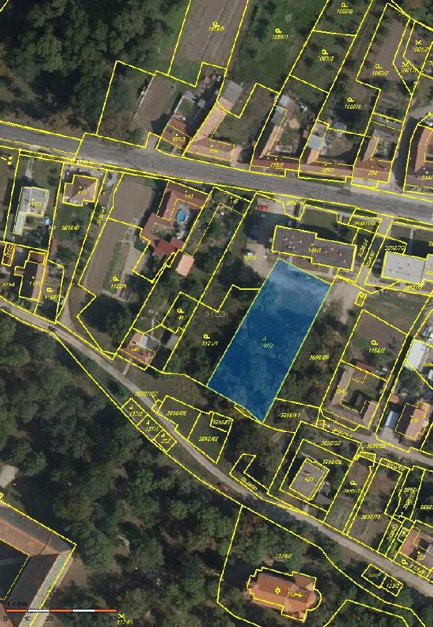 Prodej pozemku v obci Břežany, k.ú. Břežany u Znojma, CP 1.882 m2