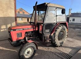 Traktor kolový Zetor 7211, 1984, 4570 MTH, U01 9413, ZEMĚDĚLSKÉ STROJE JARO 2024