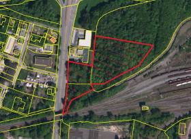 Prodej souboru pozemku, výměra 12.710 m2, roh ul. Rudná a Vratimovská, k.ú. Kunčice nad Ostravicí, z majetku Liberty Ostrava a.s