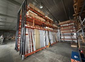 Prodej rozsáhlého souboru materiálu (PVC profily, hliníkové profily,  nivelační profily a další) - EUROPROFIL