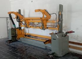 Ruční elektrický vozík na přesun cívek látek, Ferman Logistic Experience, model F274, rok výroby 2009