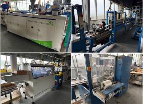 Prodej souboru linek - extrudery Theysohn, Battenfeldk, Bernhard Ide, VZV, strojů, zařízení a nástrojů - EUROPROFIL