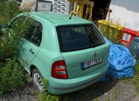 Osobní automobil Škoda Fabia, 1.4i, 50 kW, RZ 1AY7629, 2000, 142.161 km, z majetku PAMA Poděbrady s.r.o. 