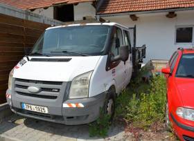 Nákladní automobil - sklápěcí Transit 350M, 2.4d, 85 kW, RZ 7P61925, 2007, stav tachometru 393.273 km, z majetku PAMA Poděbrady 