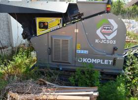 Drtič suti KOMPLET JC 530, z majetku PAMA Poděbrady s.r.o. 